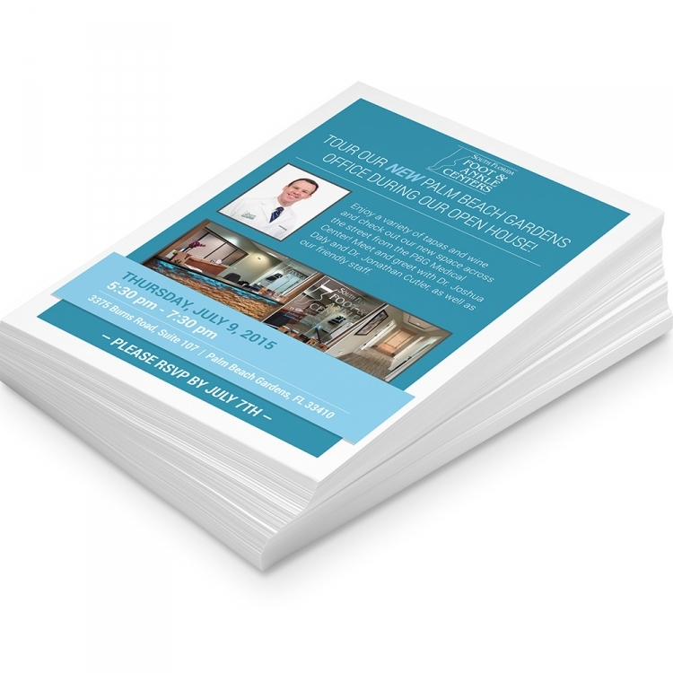 Podiatrist Marketing Flyer Design Podiatrist Marketing Flyer Design