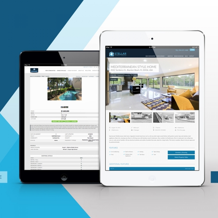 Real Estate Home Listings Page Redesign Real Estate Home Listings Page Redesign